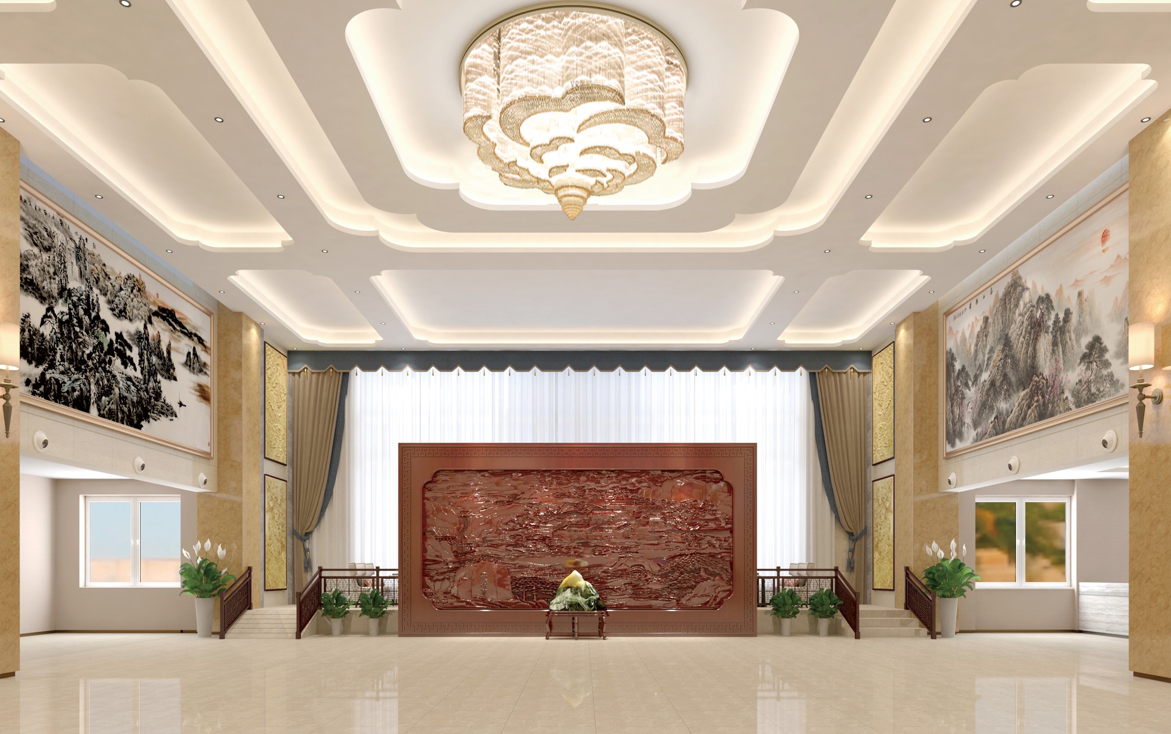 9-山东省泰山医院-泰山疗养院1-2.jpg 山东省泰山医院(泰山疗养院)装饰装修(图1)